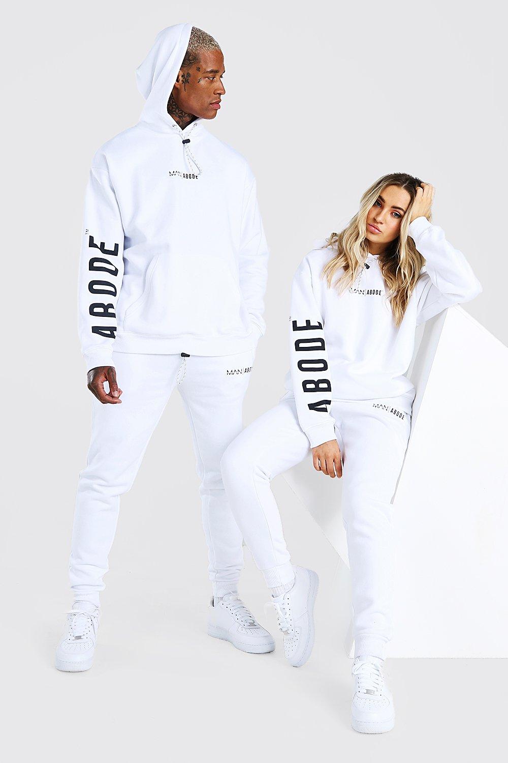 ladies white tracksuit