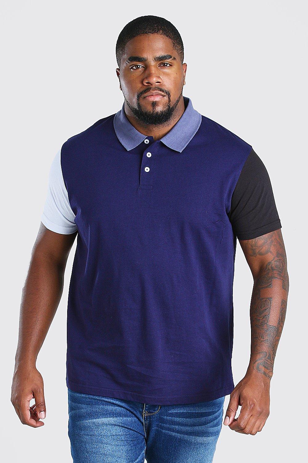 polo denim shirt big and tall
