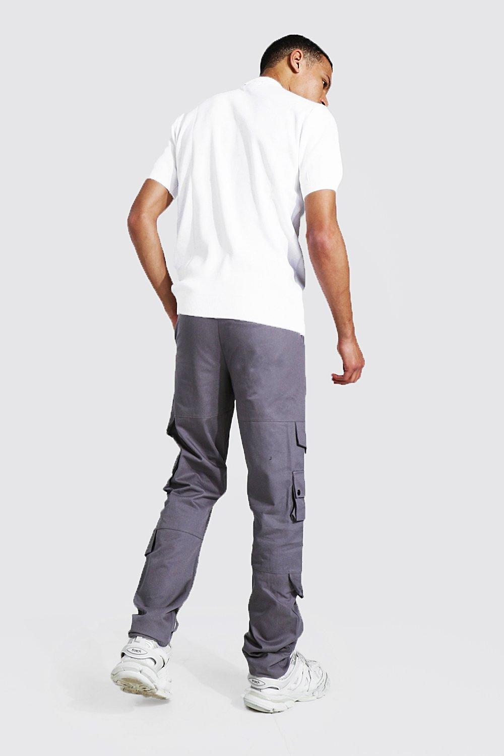 pants boohooman tall relaxed fit