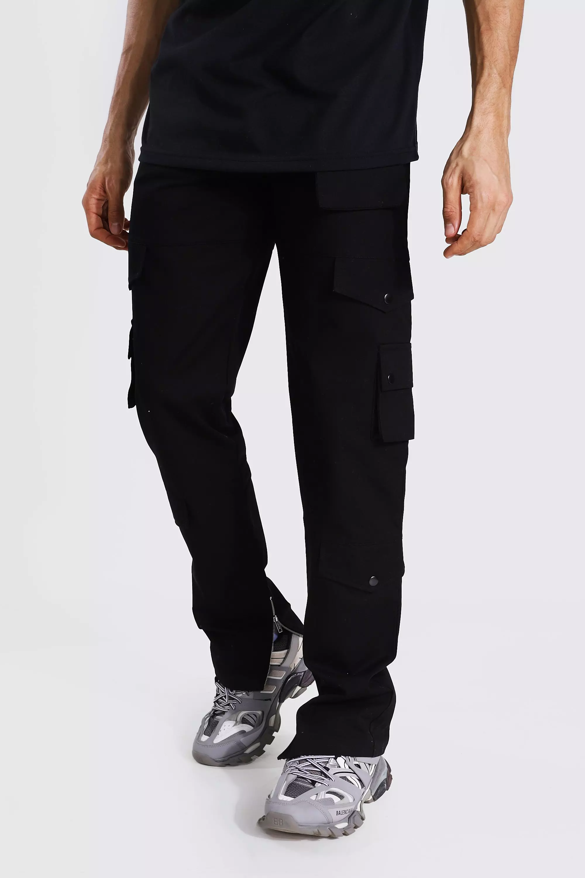Tall Relaxed Fit Twill Cargo Pants