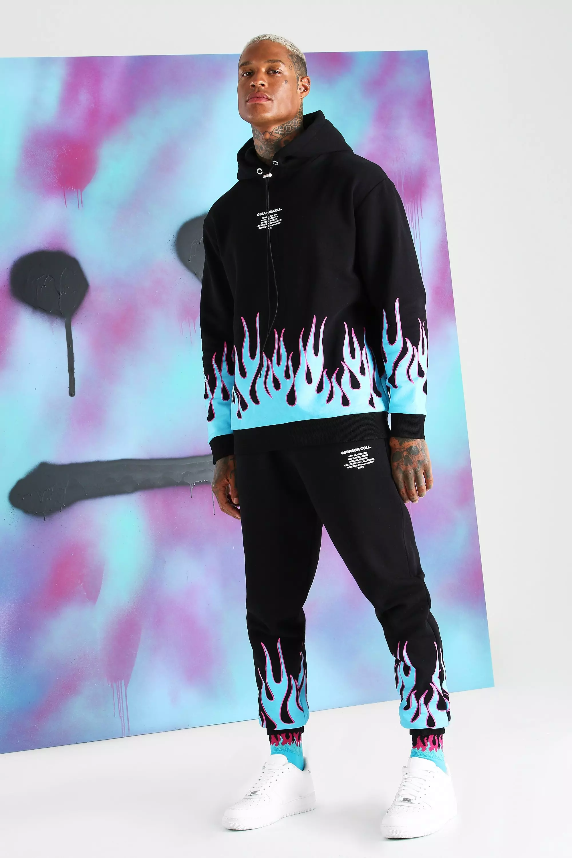 SPOTTED: Quavo Huncho Dons Air Dior & Galaxy Print Tracksuit – PAUSE Online