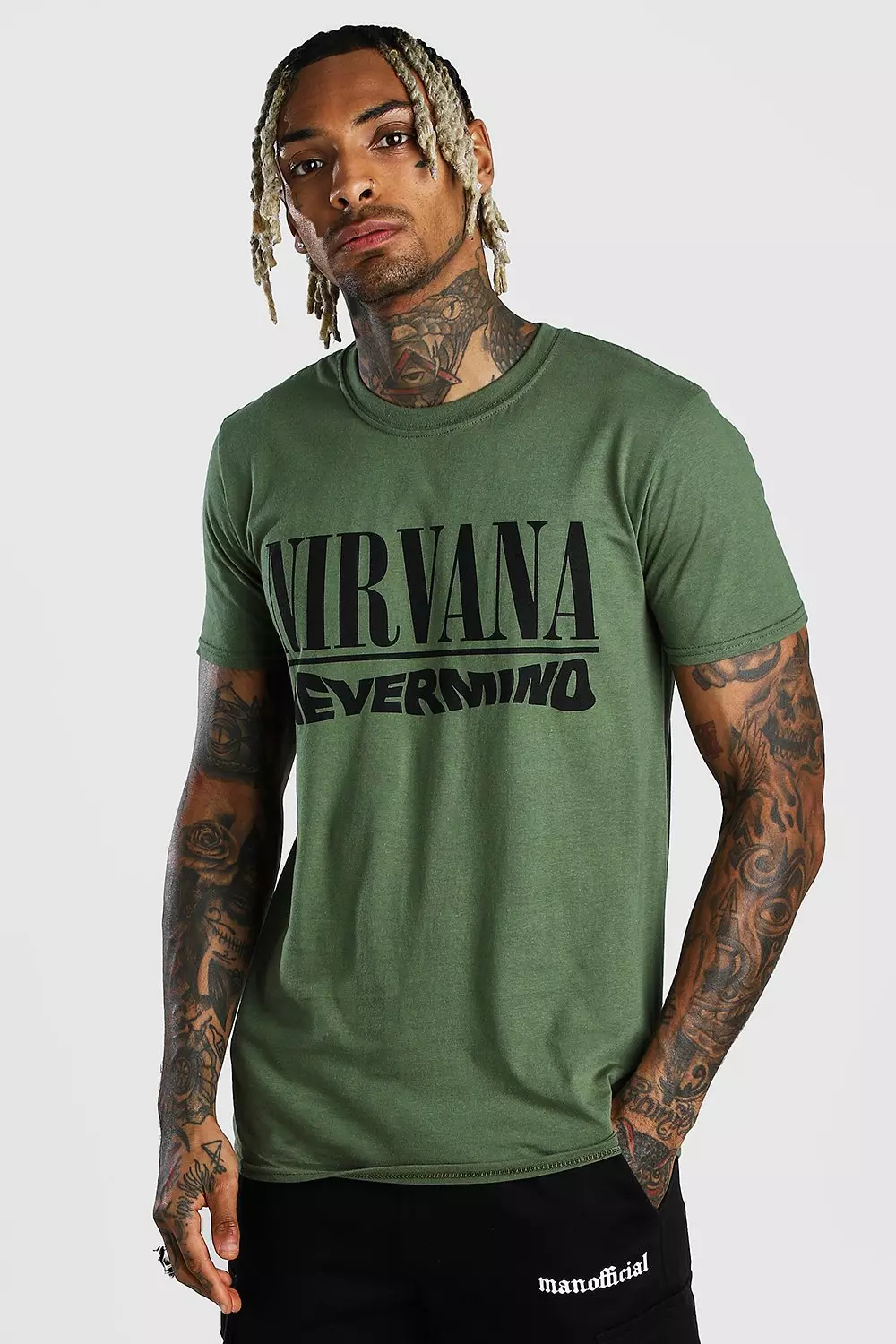 Nirvana Nevermind License T Shirt