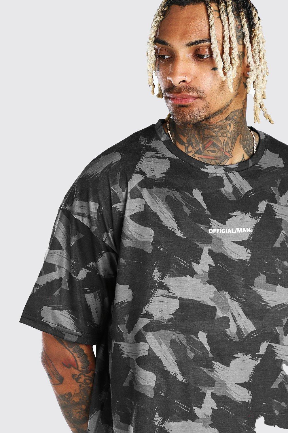 oversized camo shirt