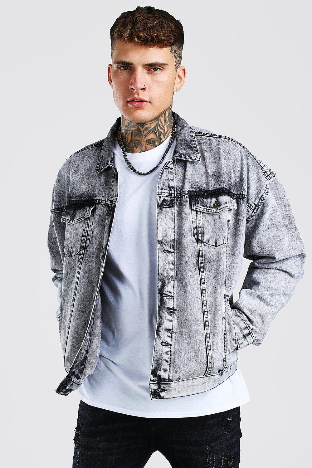 washed denim jacket