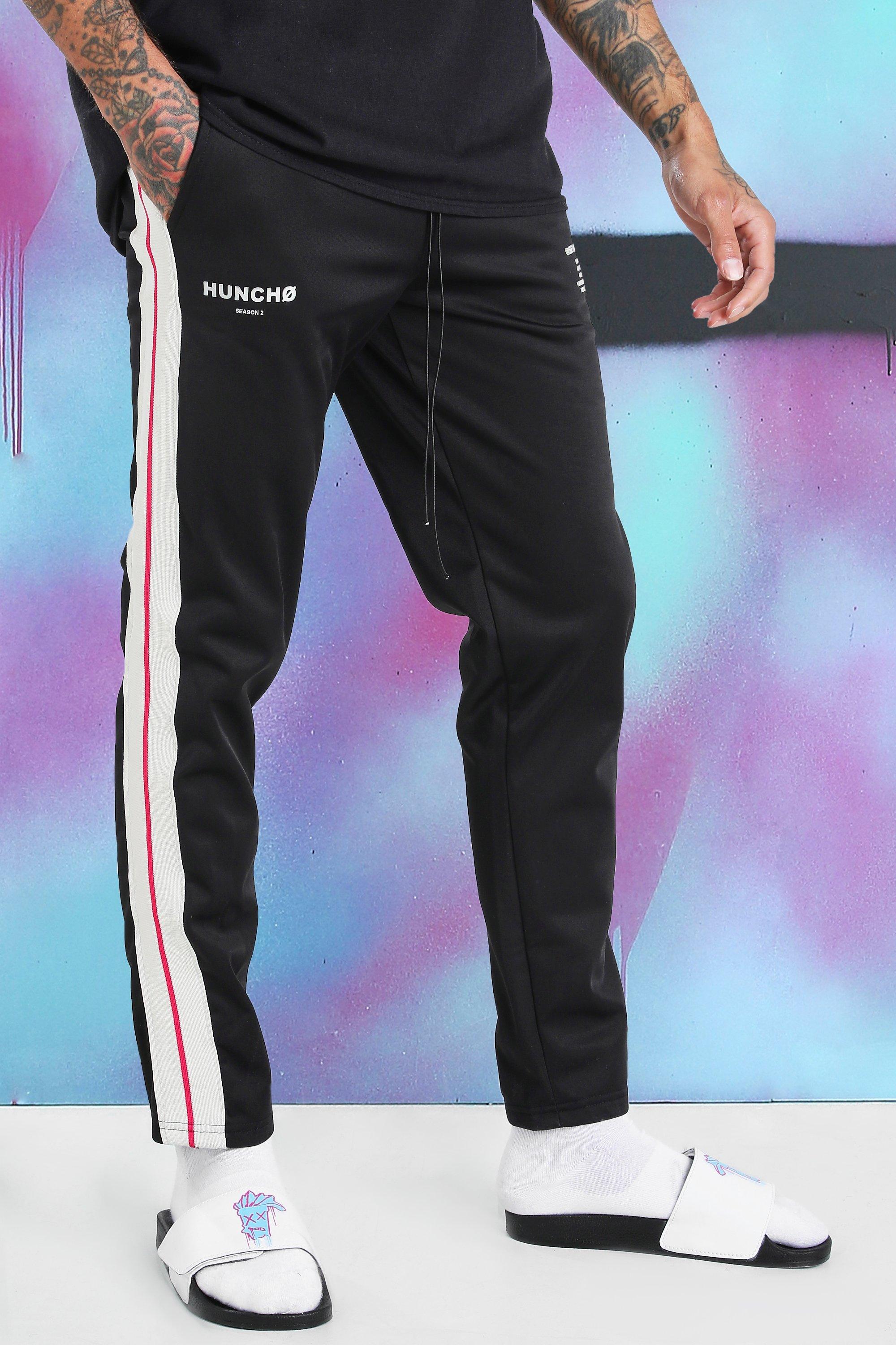 boohooman tricot joggers