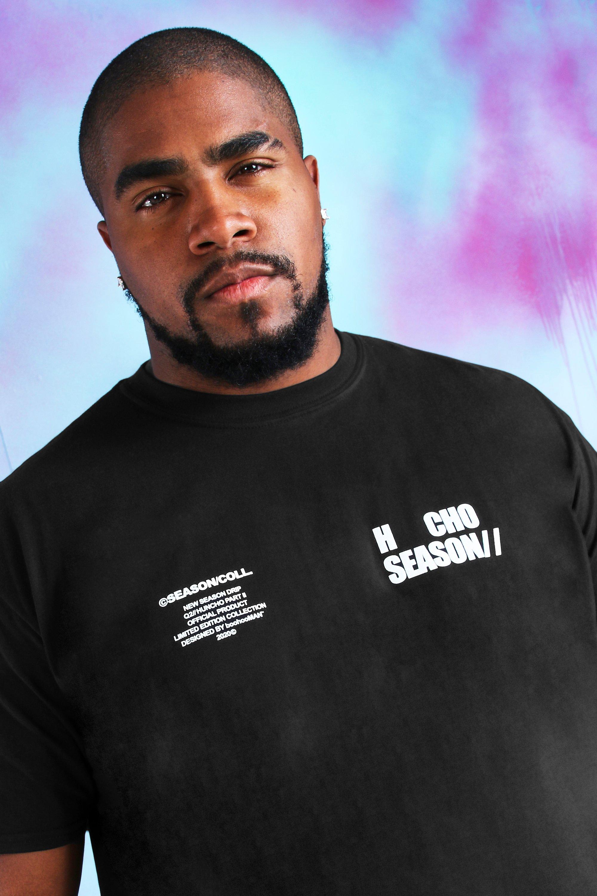 

Из коллекции «Big And Tall» — Футболка Quavo International, Black