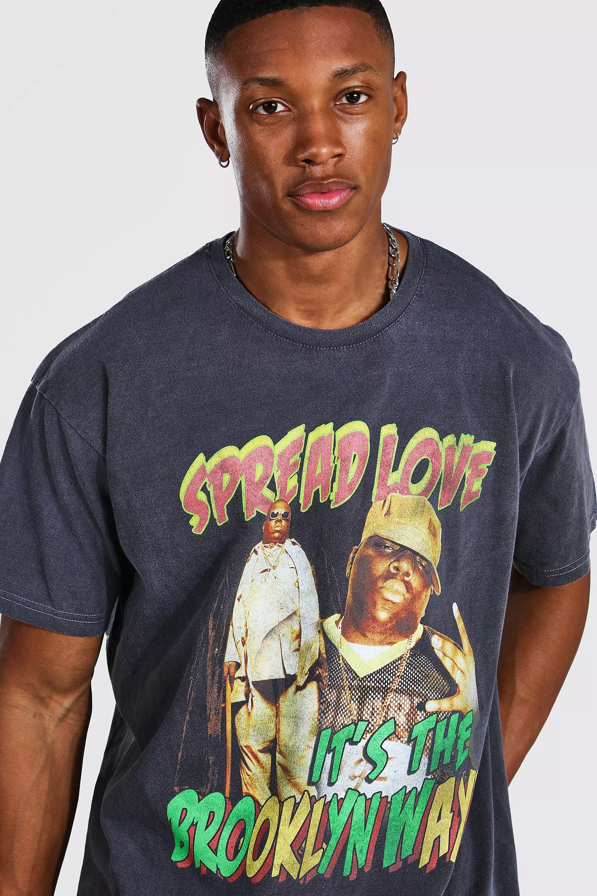 Oversized Vintage Biggy License T-shirt