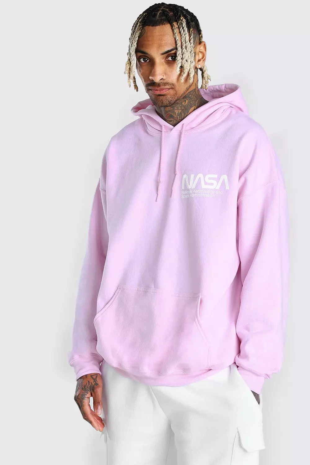 Light pink hot sale nasa hoodie