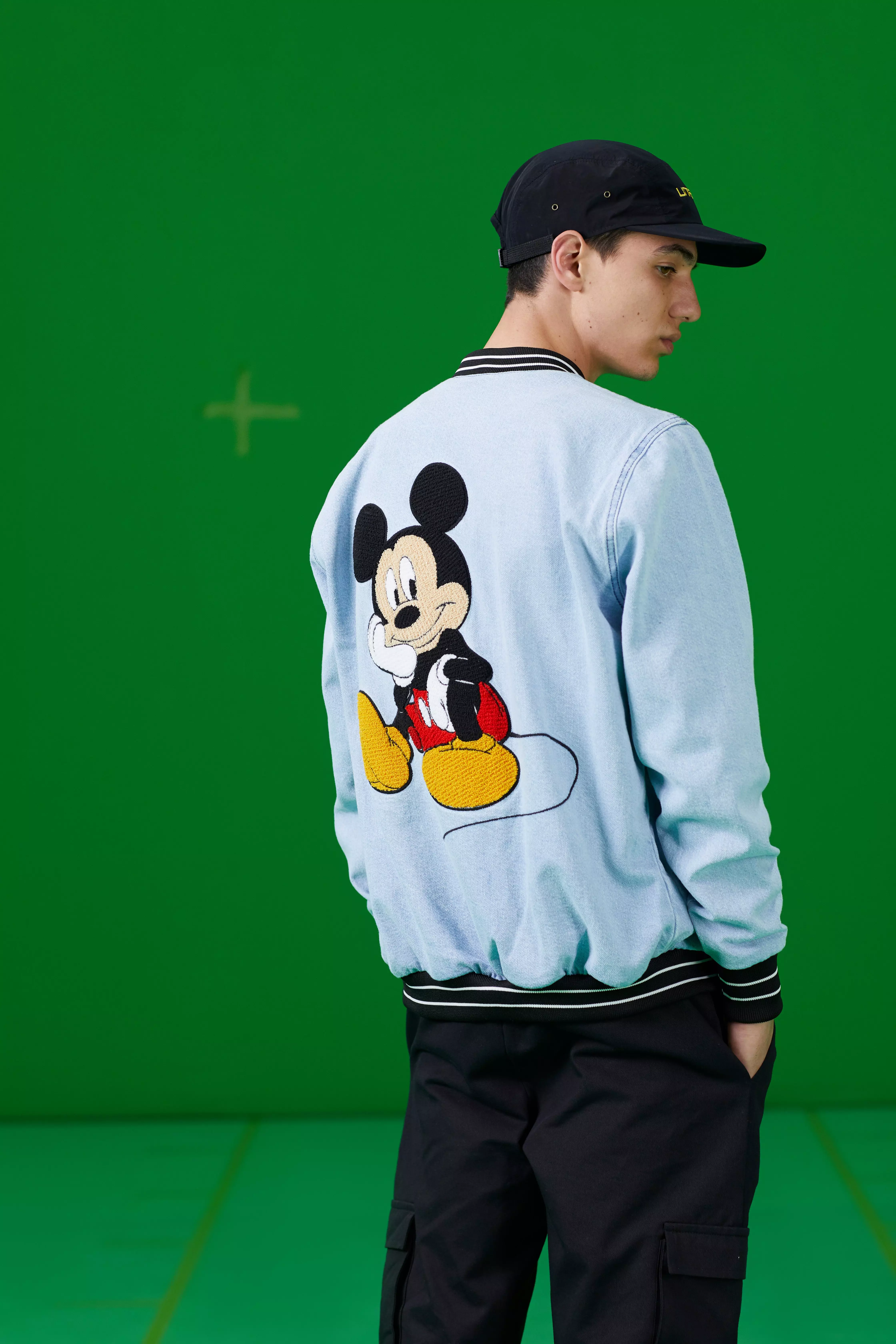 Mickey mouse hot sale bomber jacket