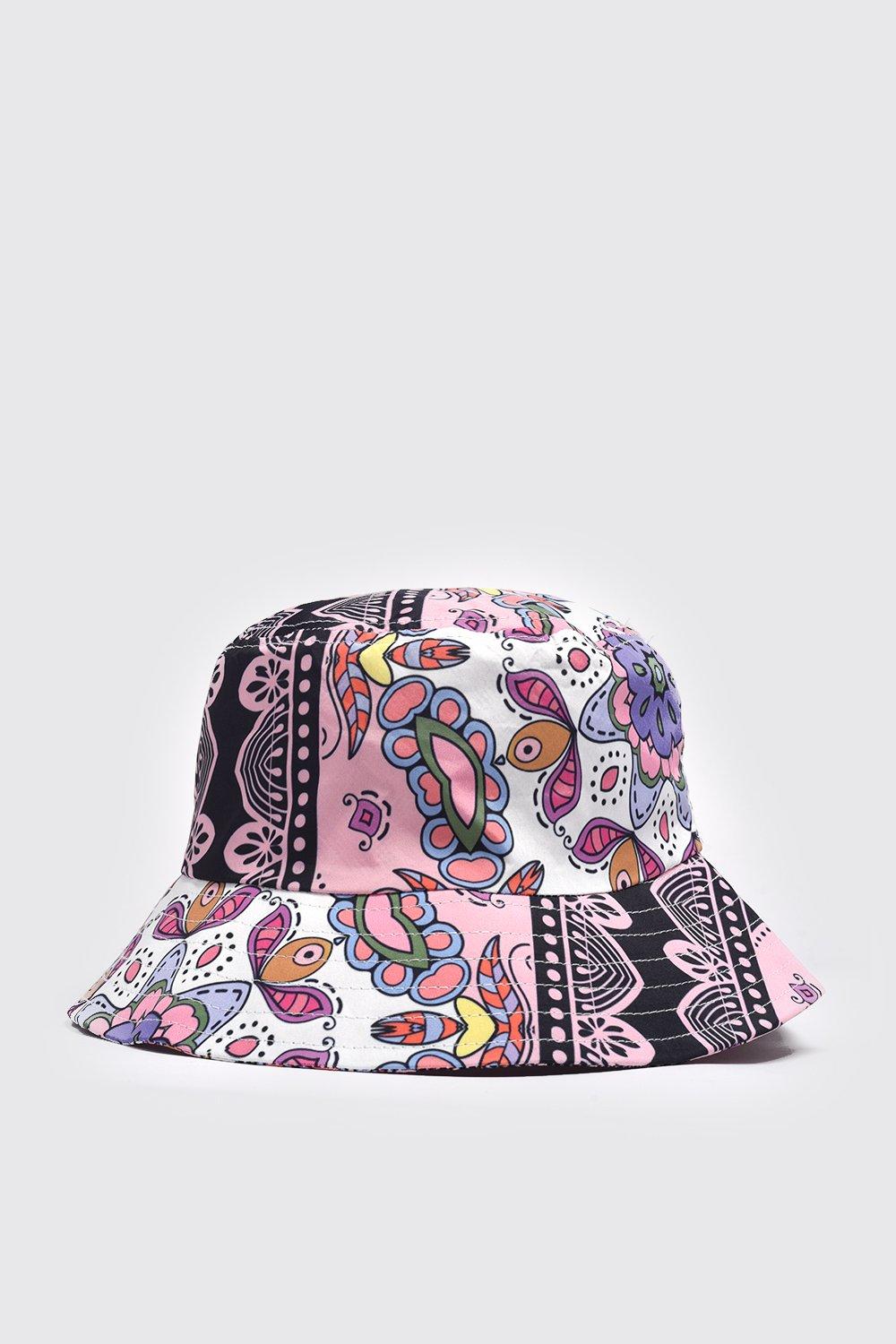 pale pink bucket hat