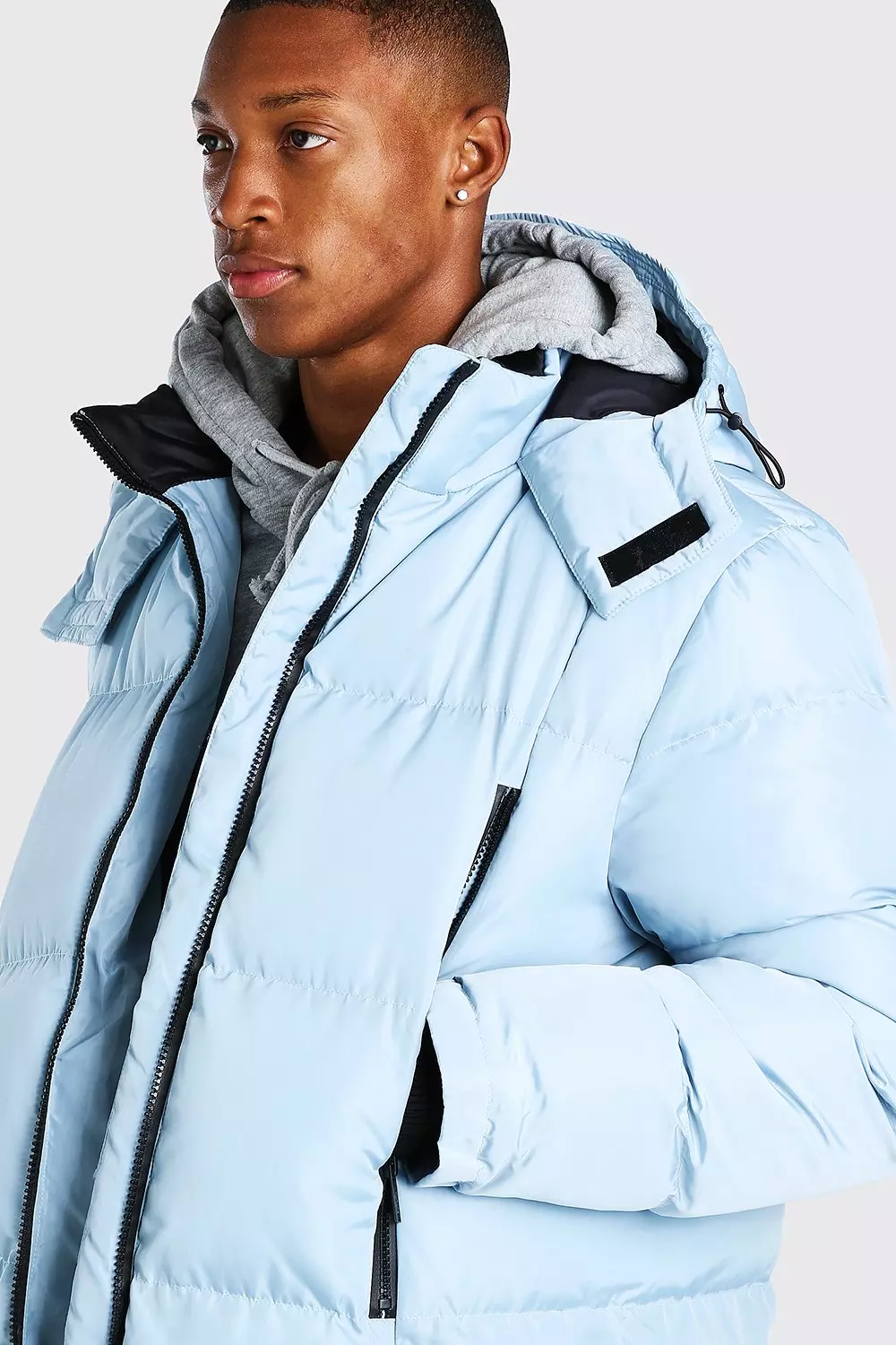 Longline cheap duvet puffer