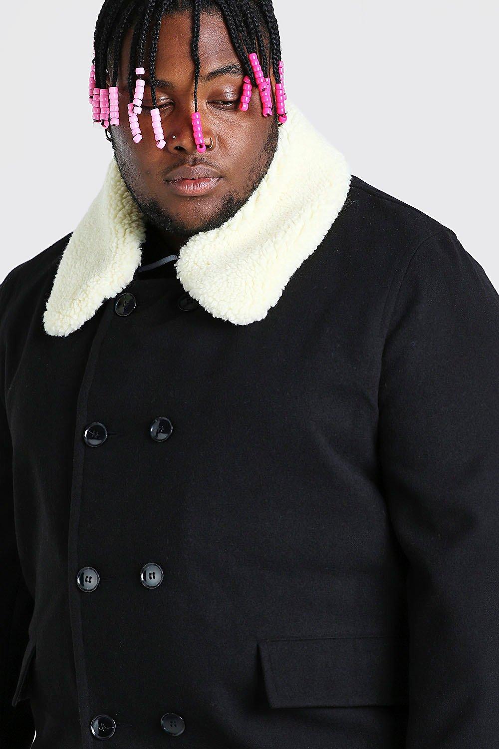 plus size pea coat