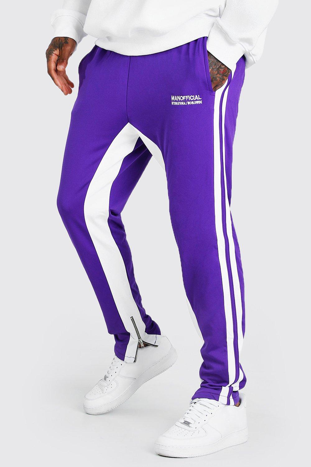 boohooman tricot joggers