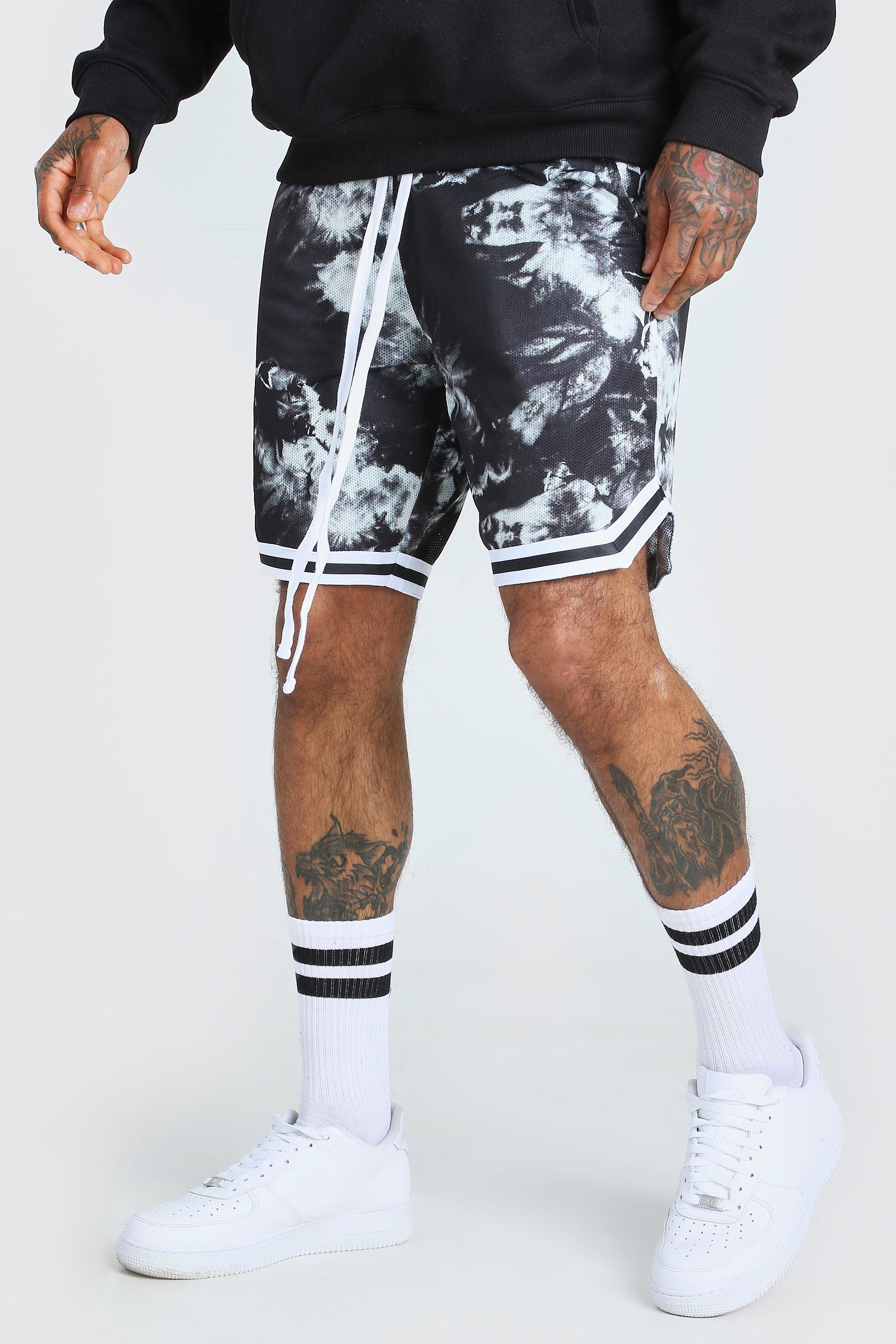 printed basketball shorts