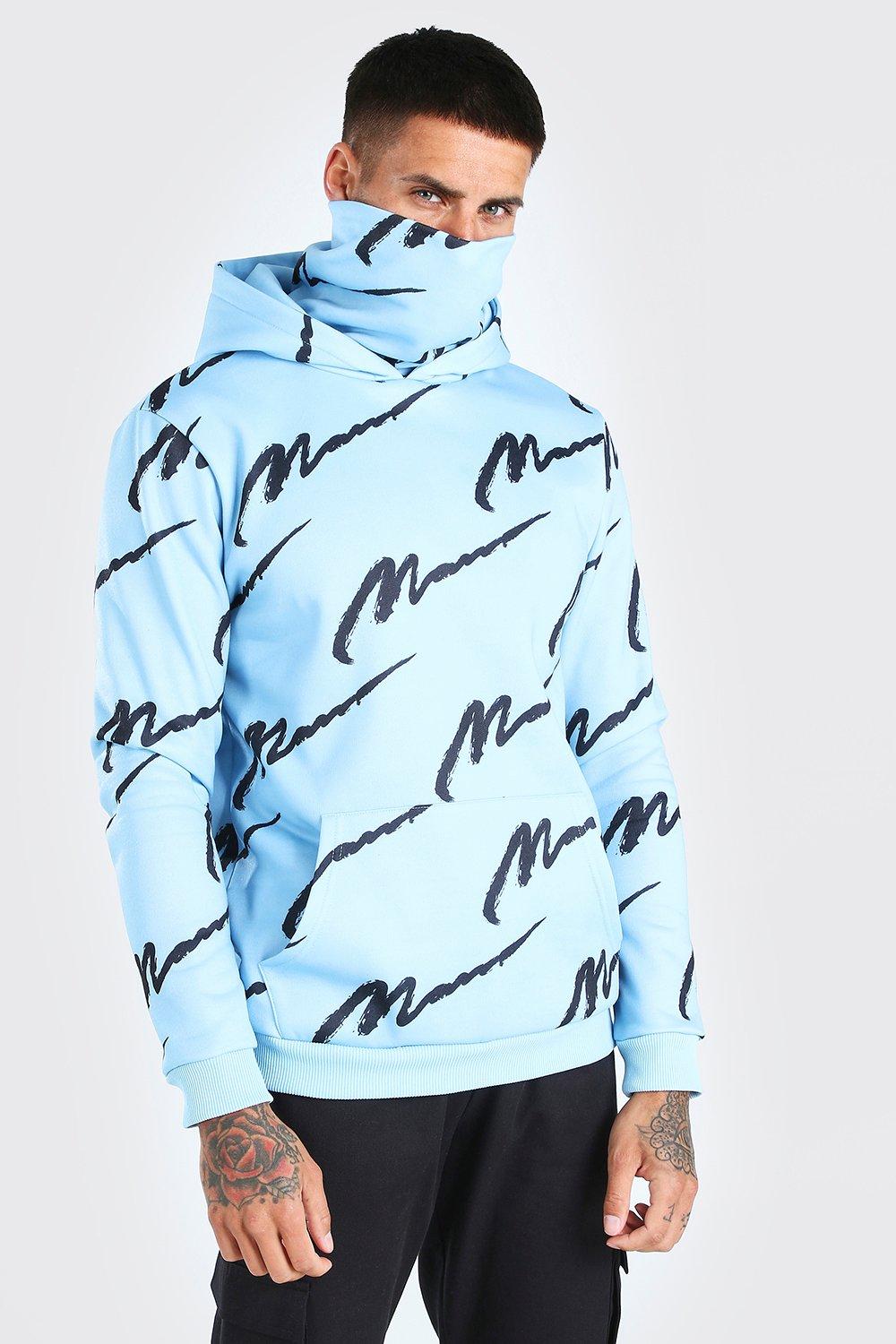 all over man hoodie