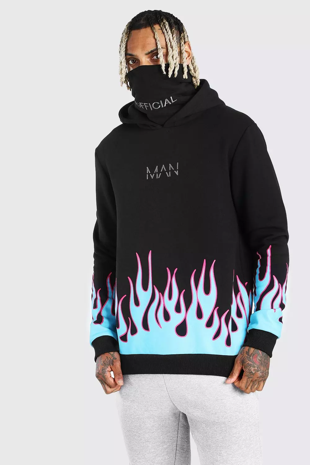 Mens hoodies online boohoo