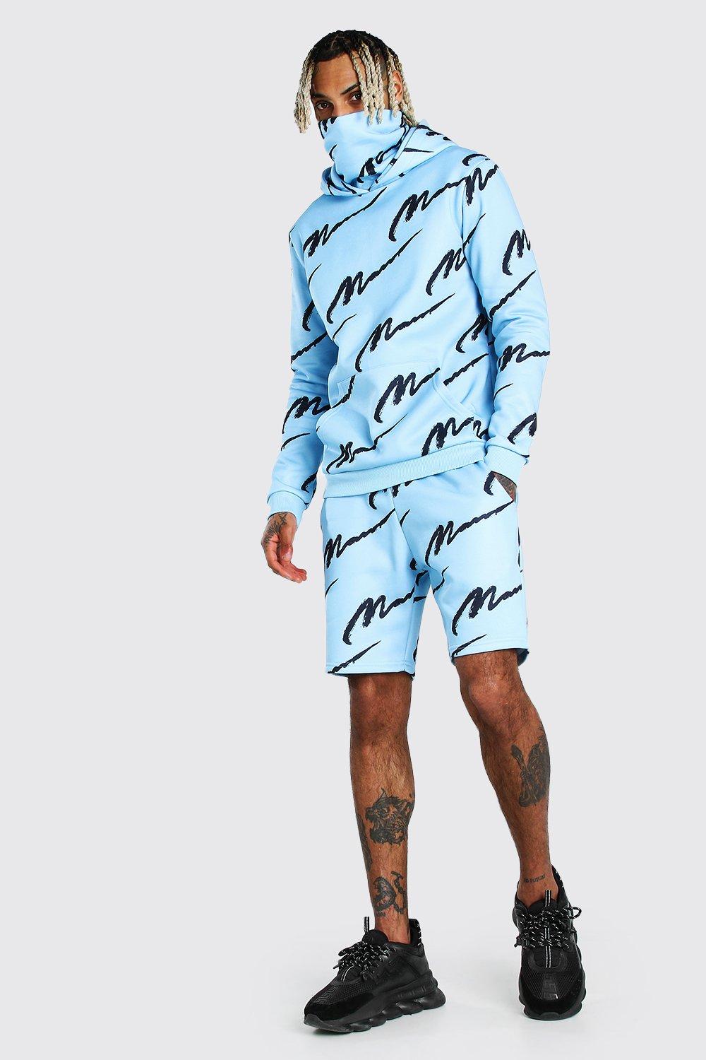boohooman all over tracksuit