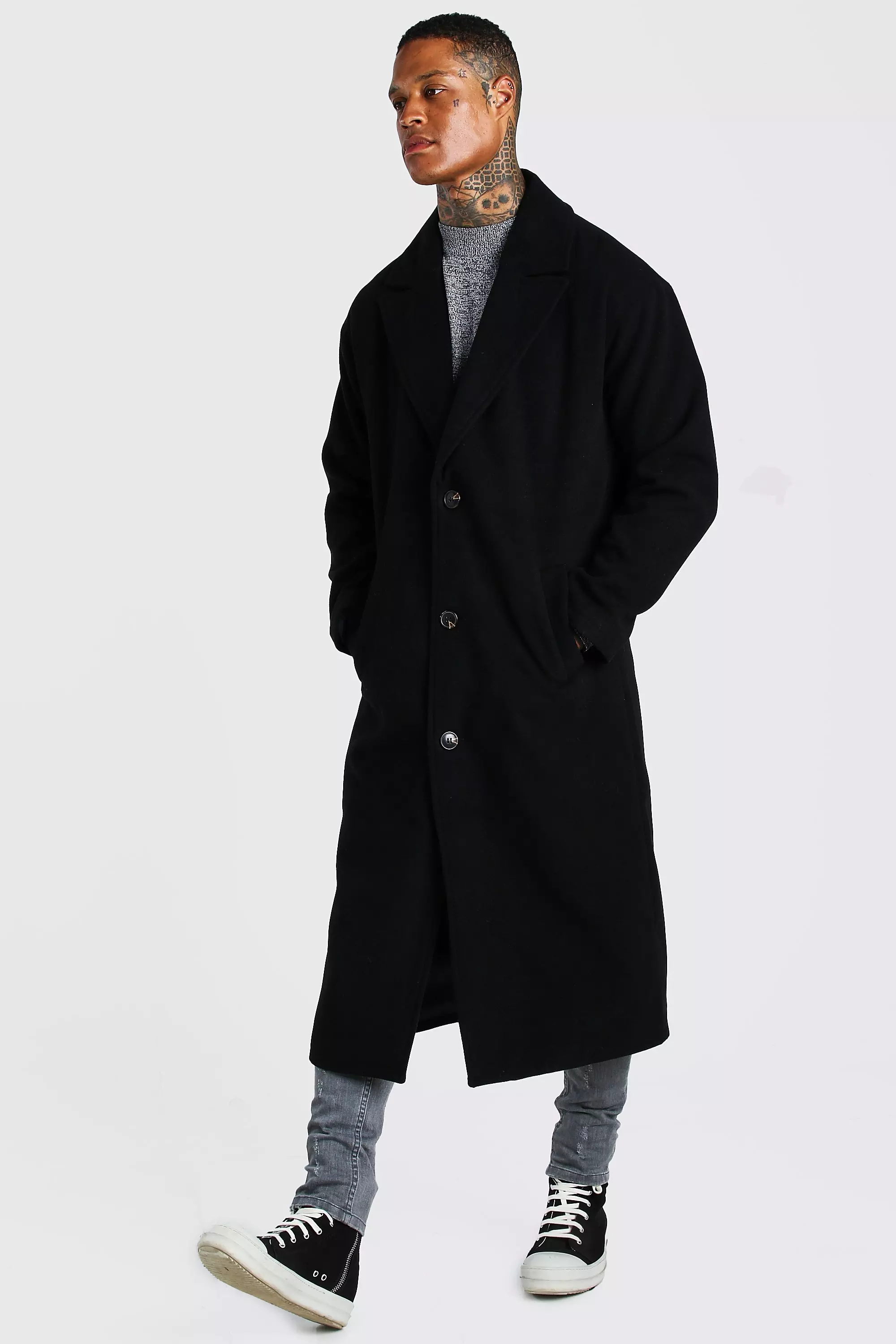 Pardessus best sale oversize homme