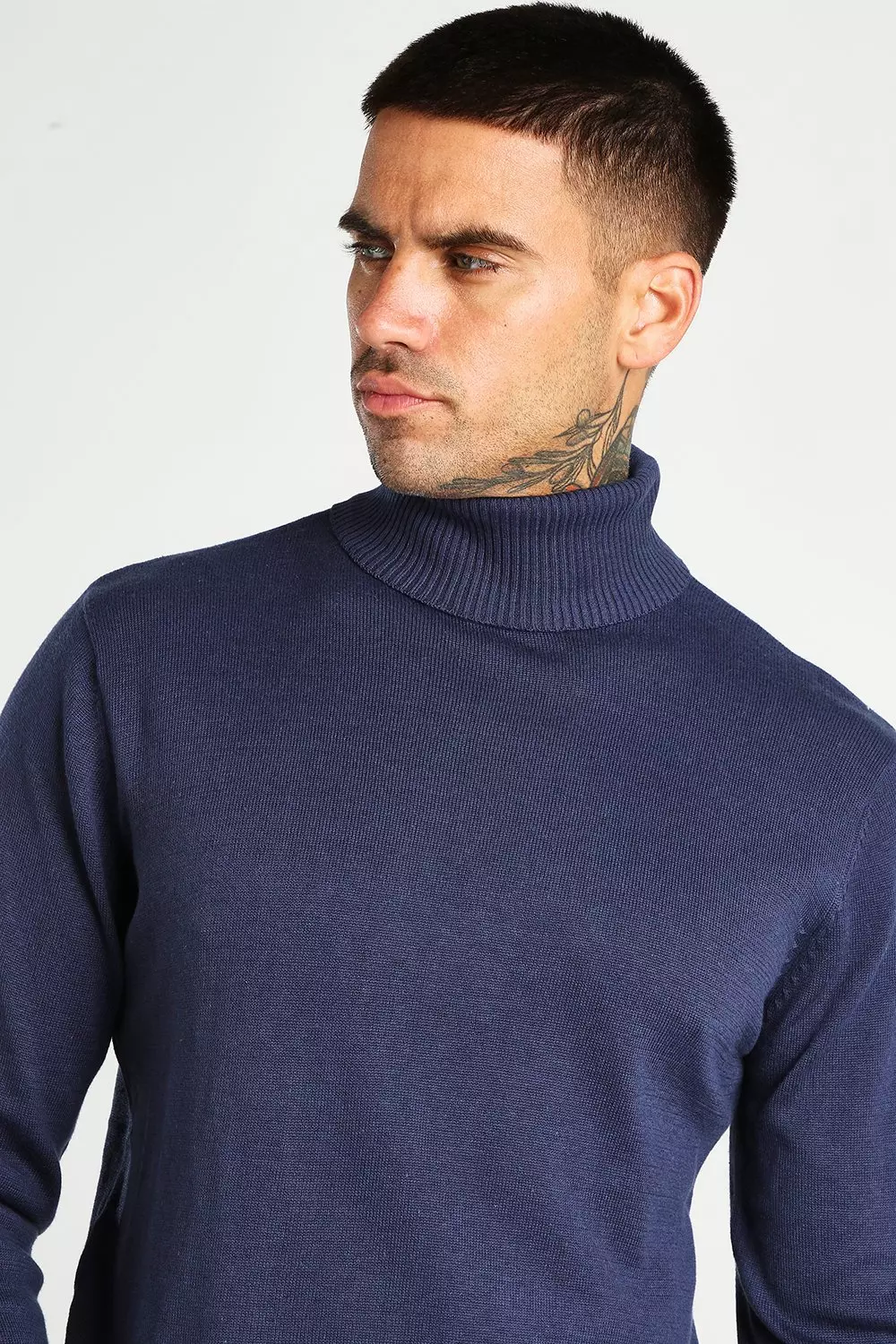 Boohooman turtleneck sale