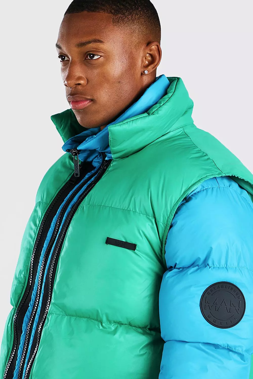 2 in 1 puffer coat