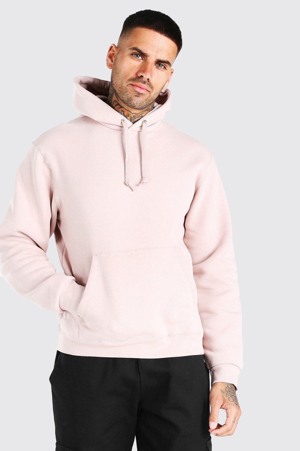 boohooman pink hoodie