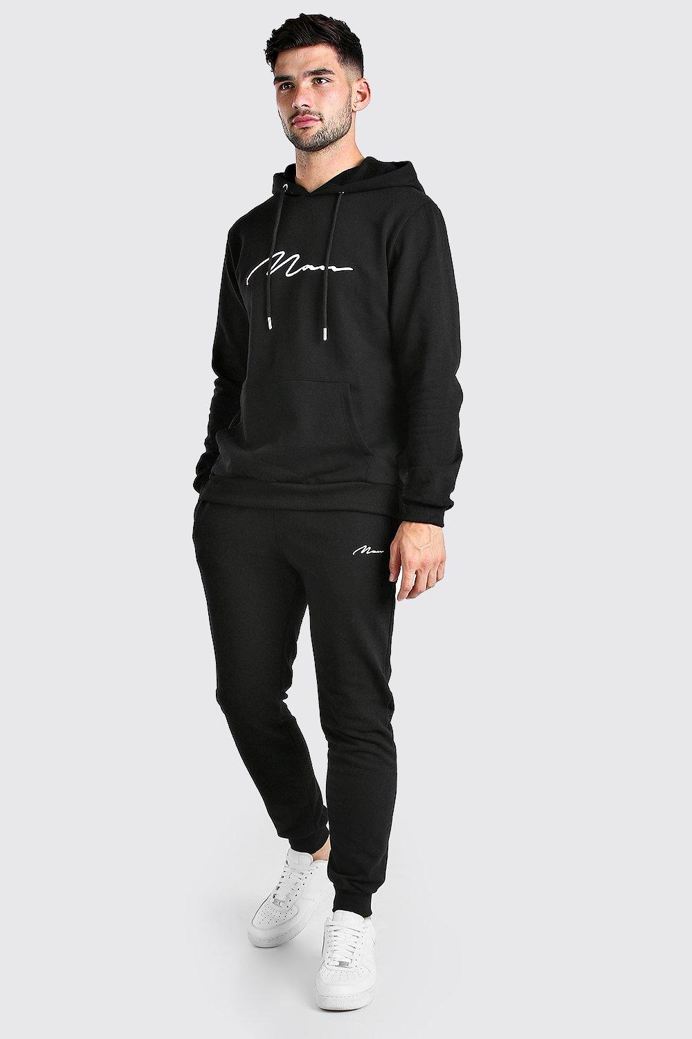 man signature tracksuit