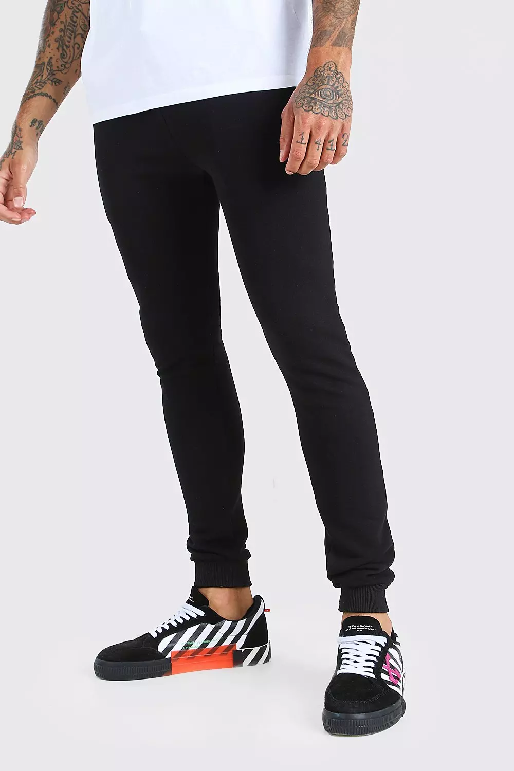 Boohooman super skinny online joggers