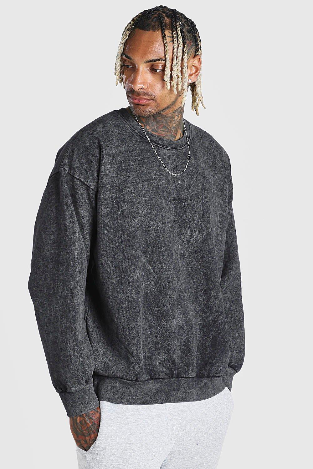 washed charcoal sweatshirt