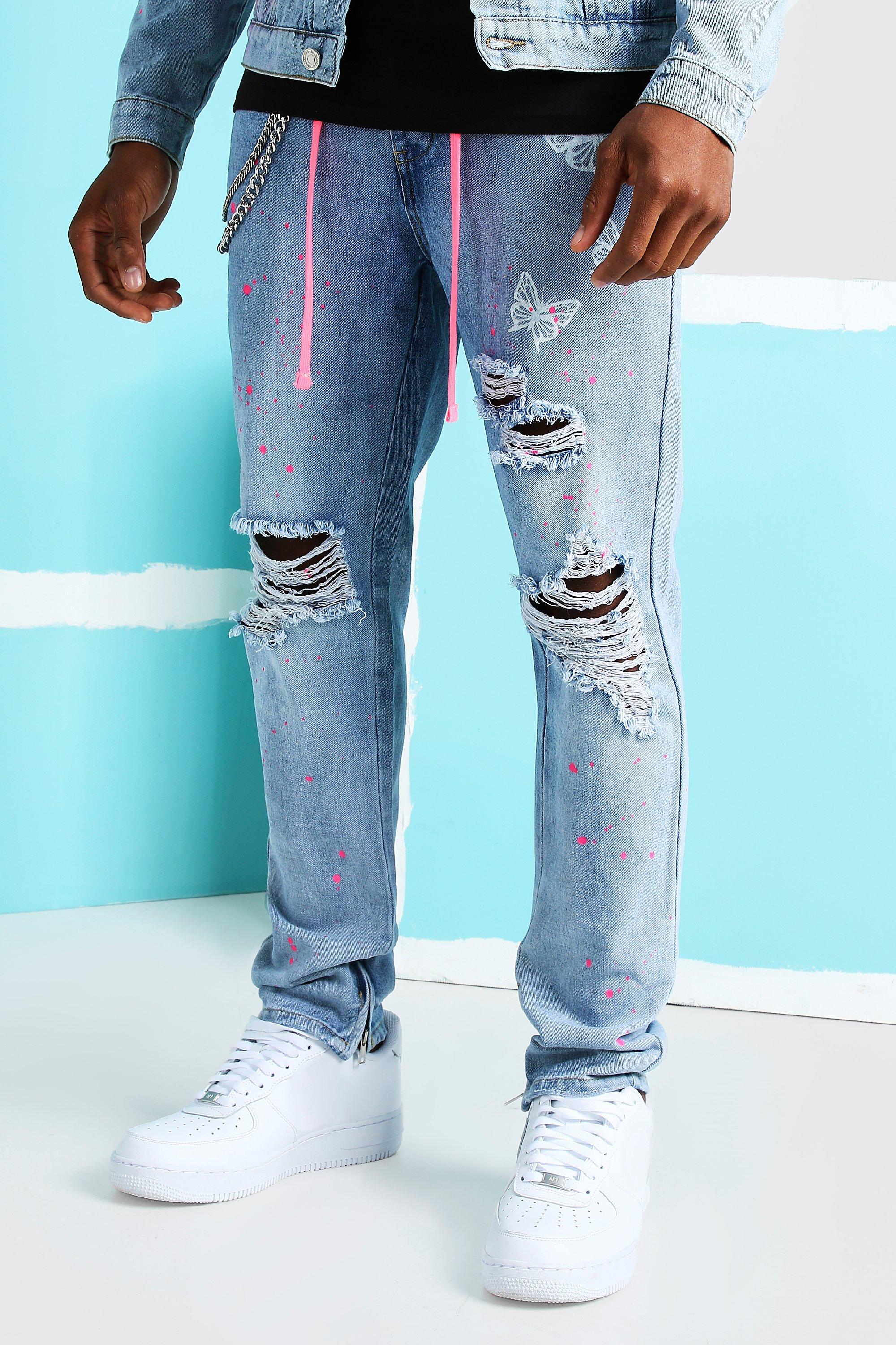 just jeans ripped jeans