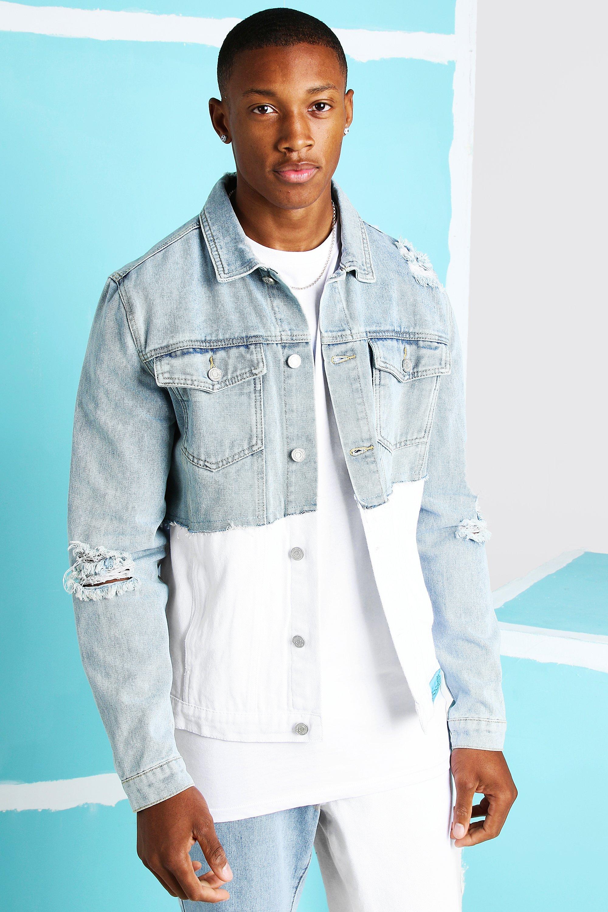 boohooman denim jacket