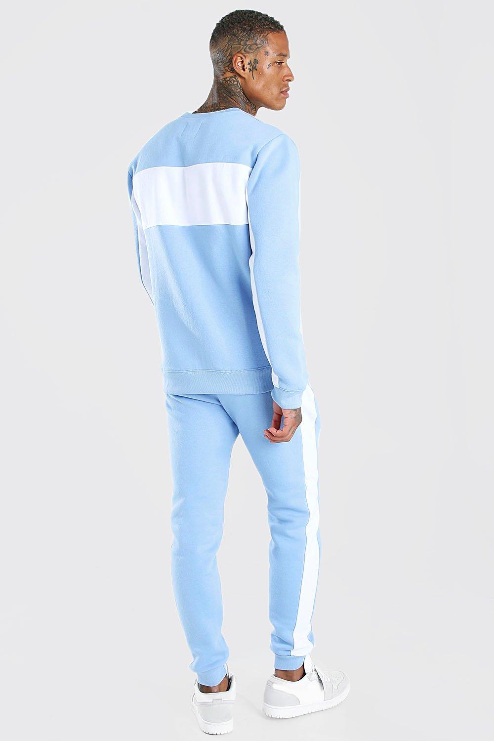 powder blue tracksuit