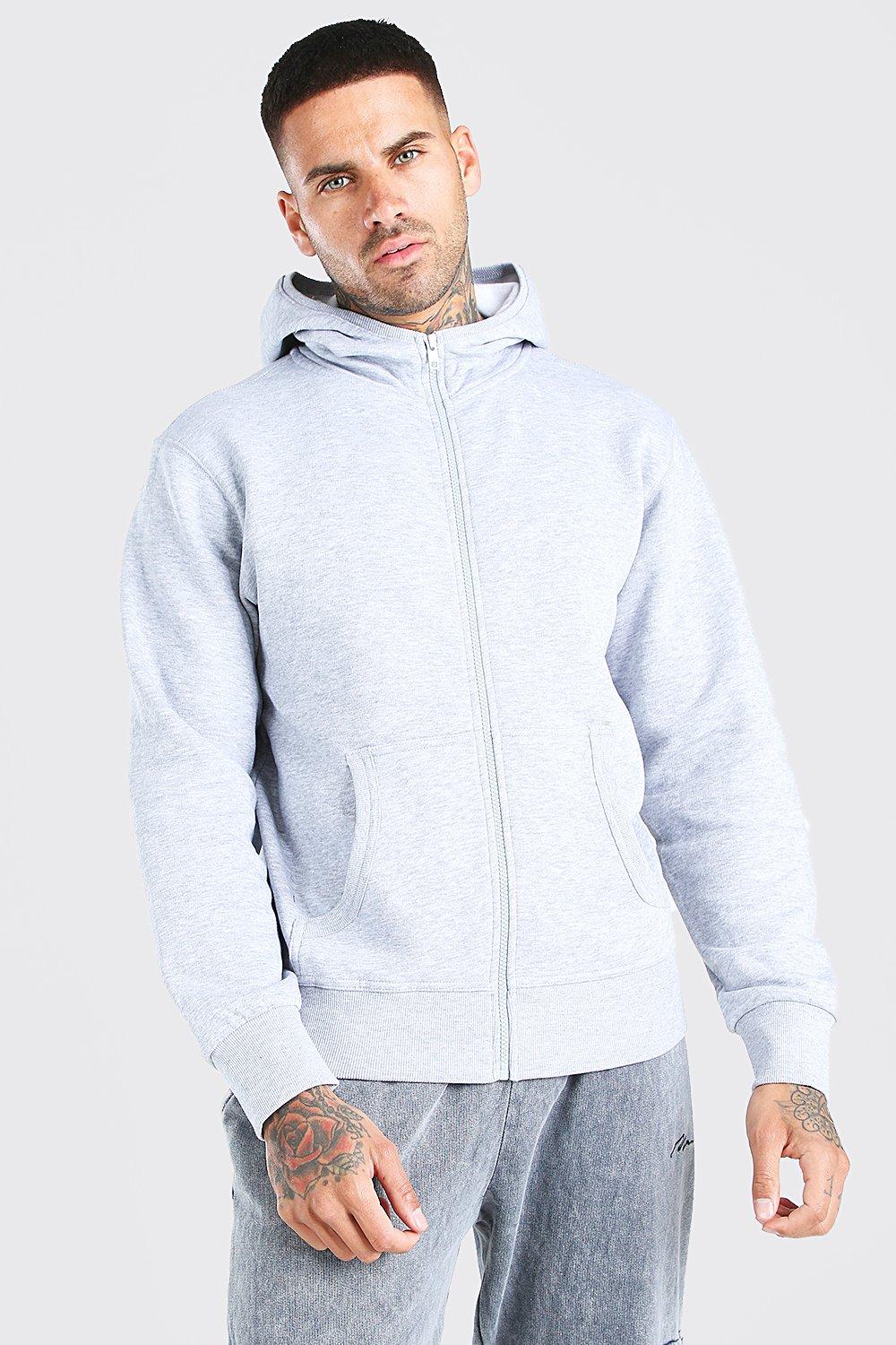 zip through hoodie