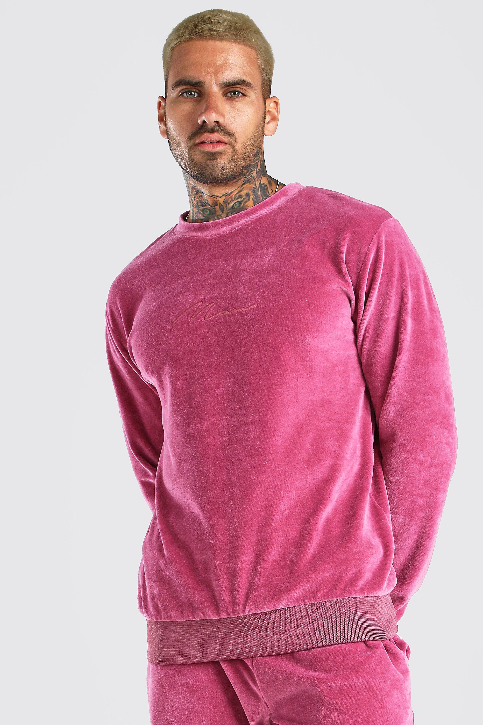 velour sweater