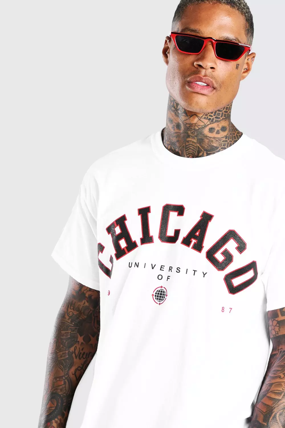 Chicago - Printed Oversized Tees M-L