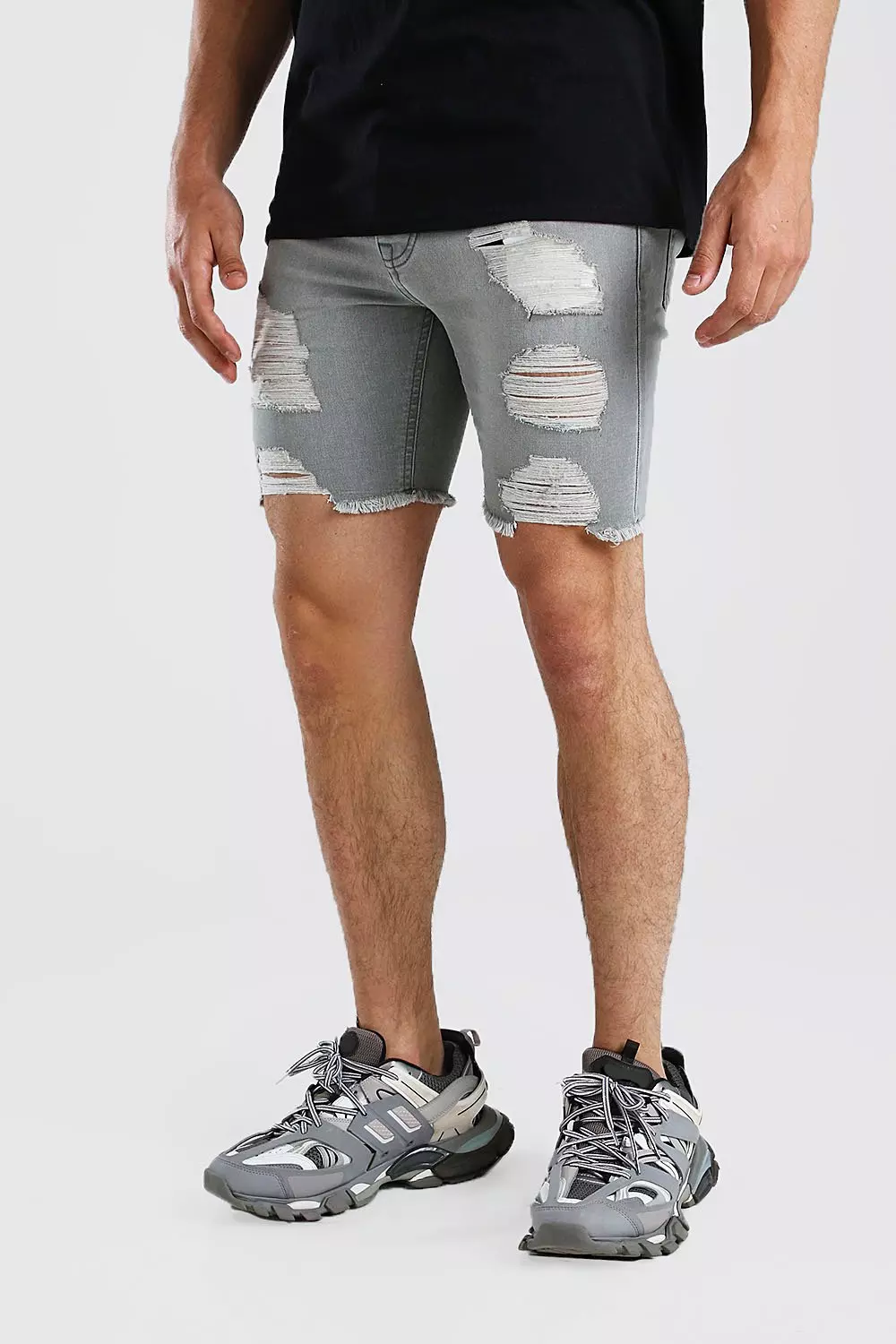 Skinny jeans store shorts mens