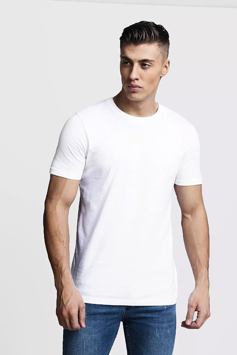 Basic crew 2025 neck t shirt