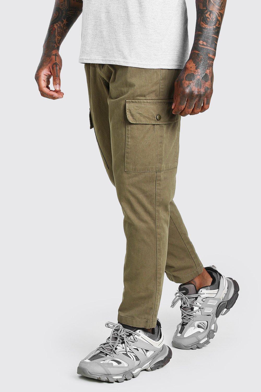 cargo pants elastic