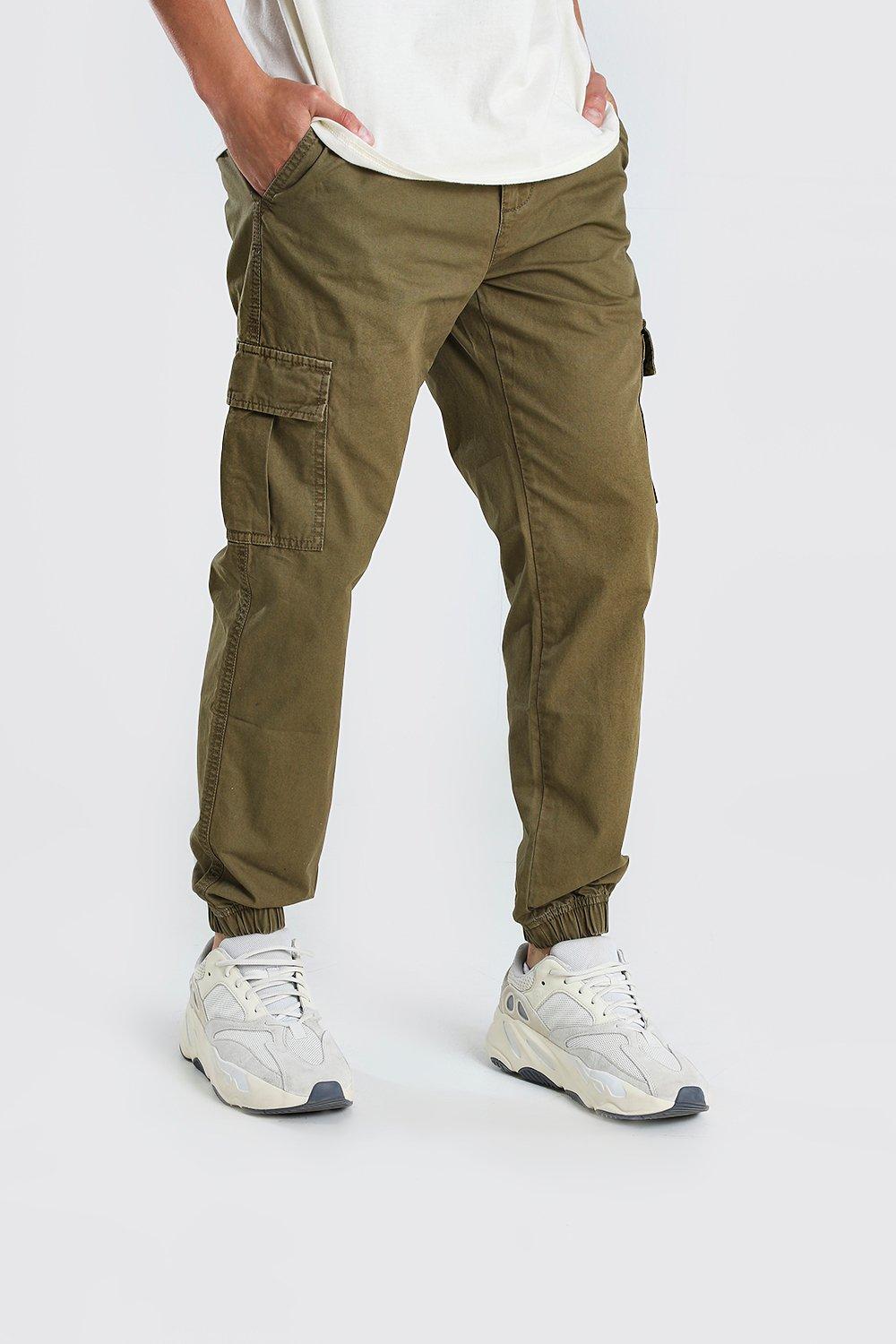 cargo pants elastic