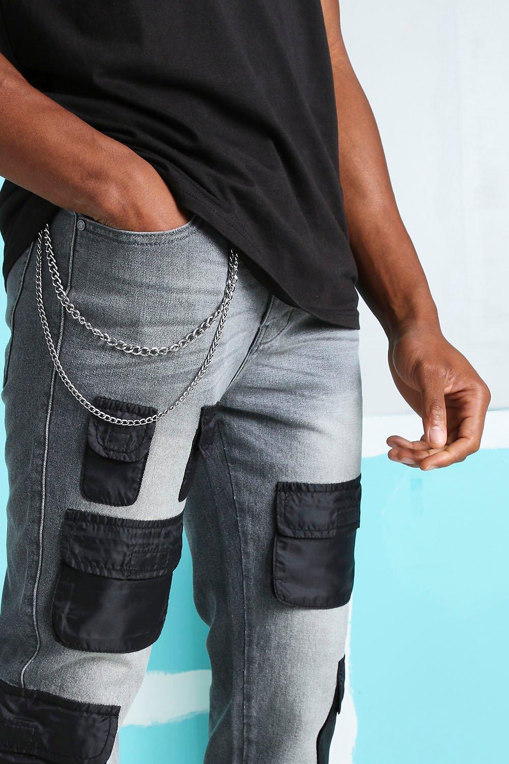 nylon jeans