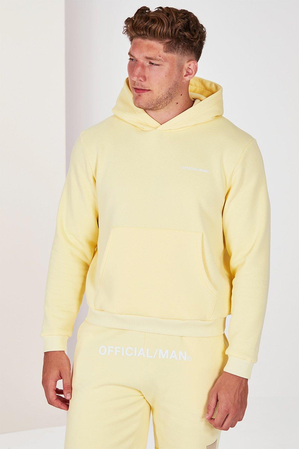 yellow hoodie plus size