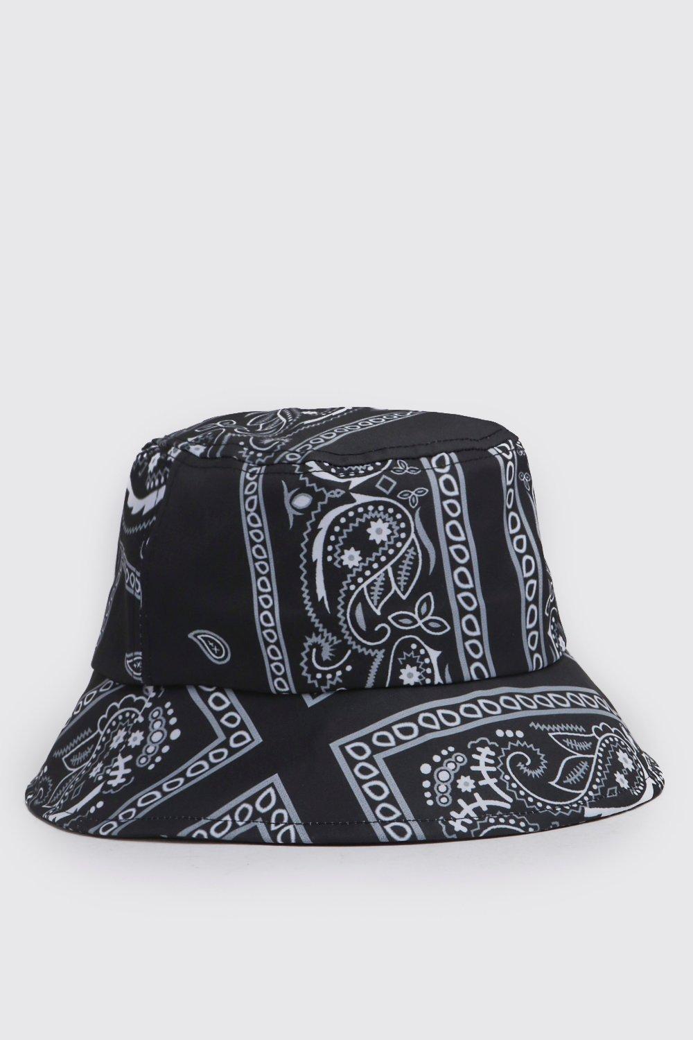 bandana bucket hat