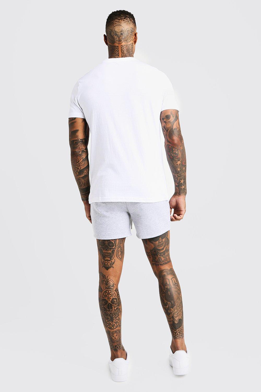 

Оригинальные короткие шорты MAN из джерси, Grey
