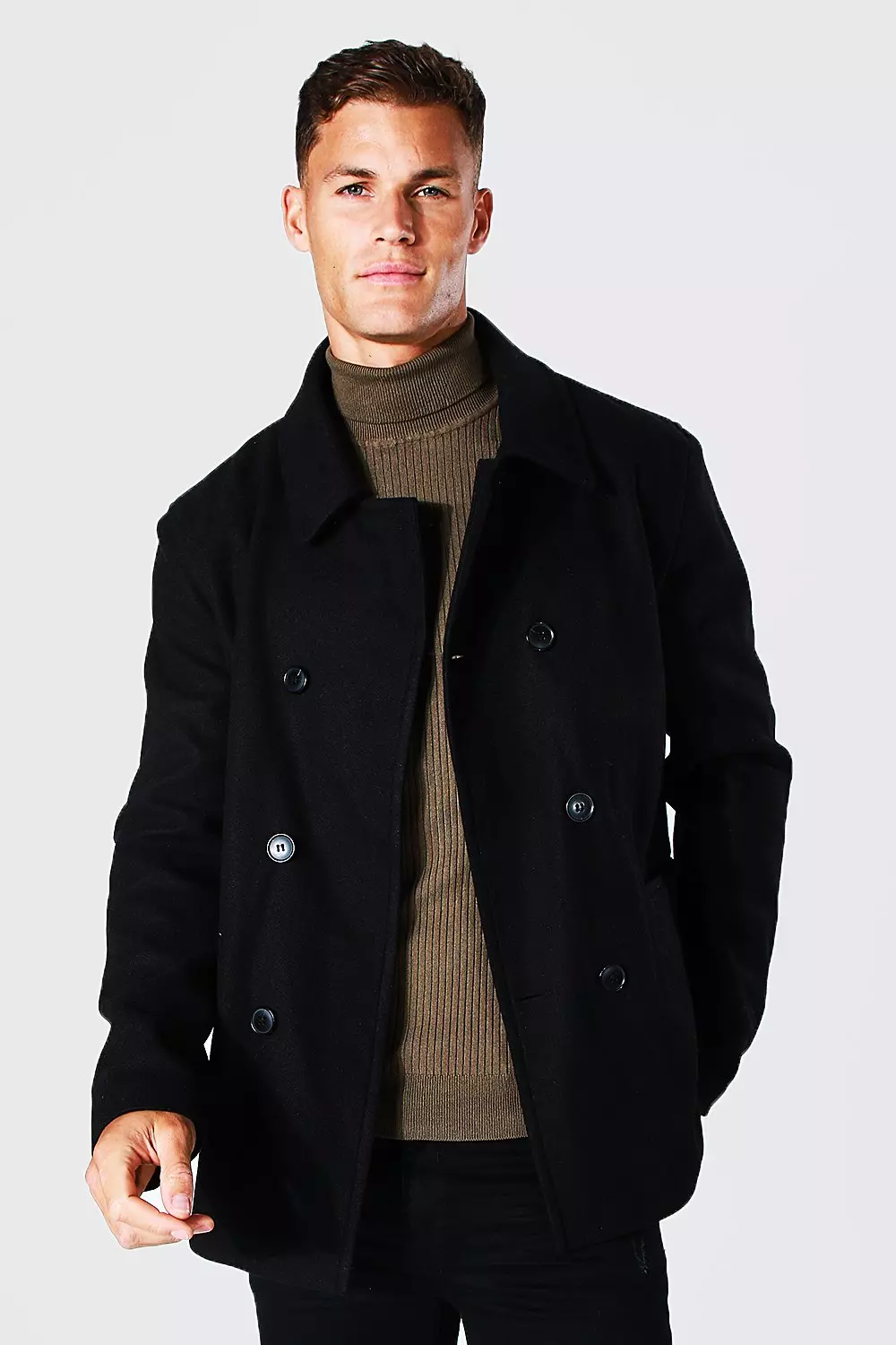 Mens tall outlet peacoat