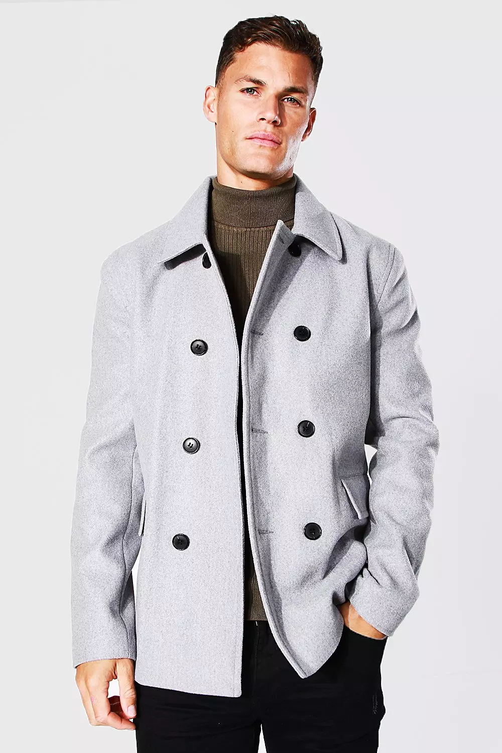 Mens tall outlet peacoat