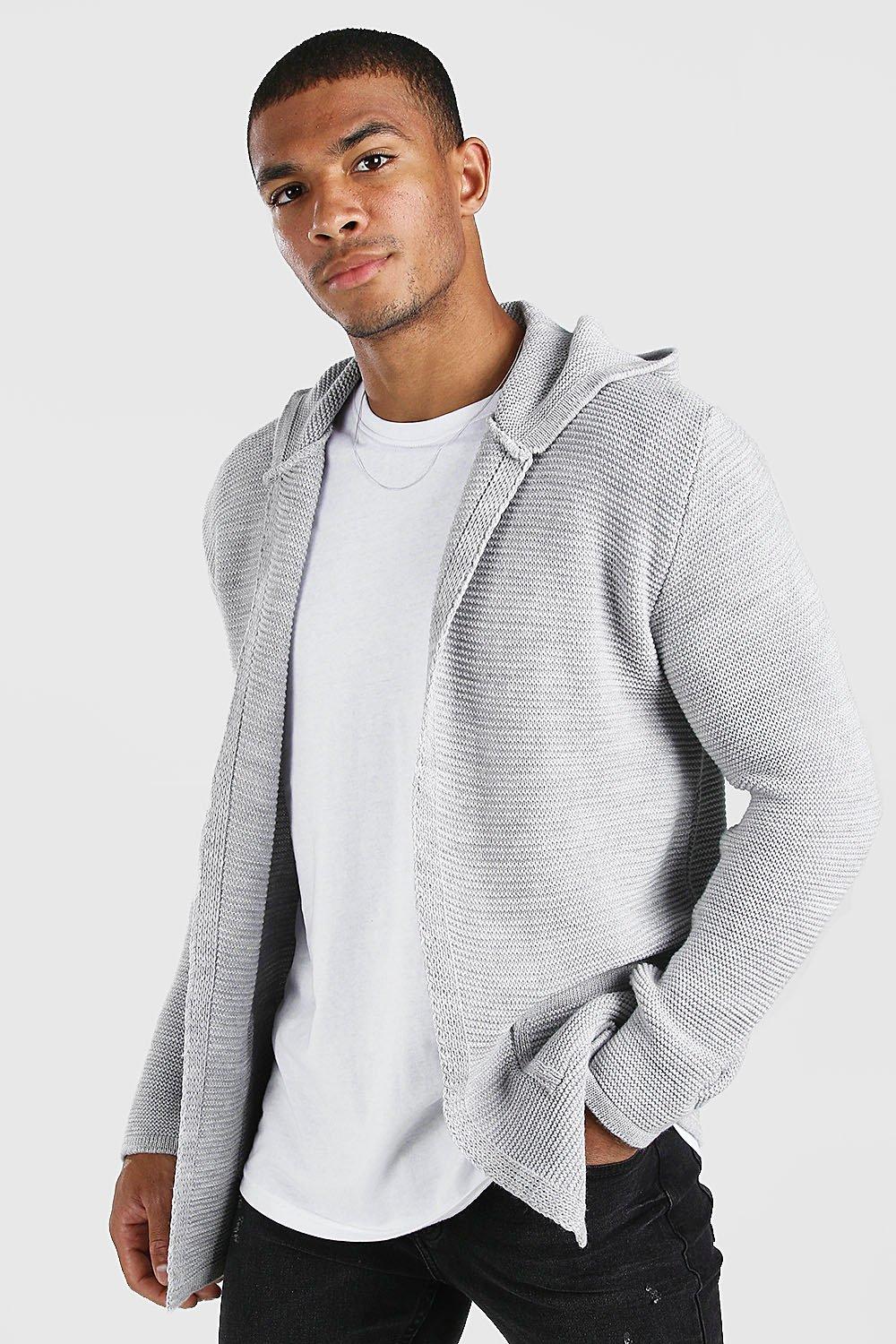longline hooded jumper
