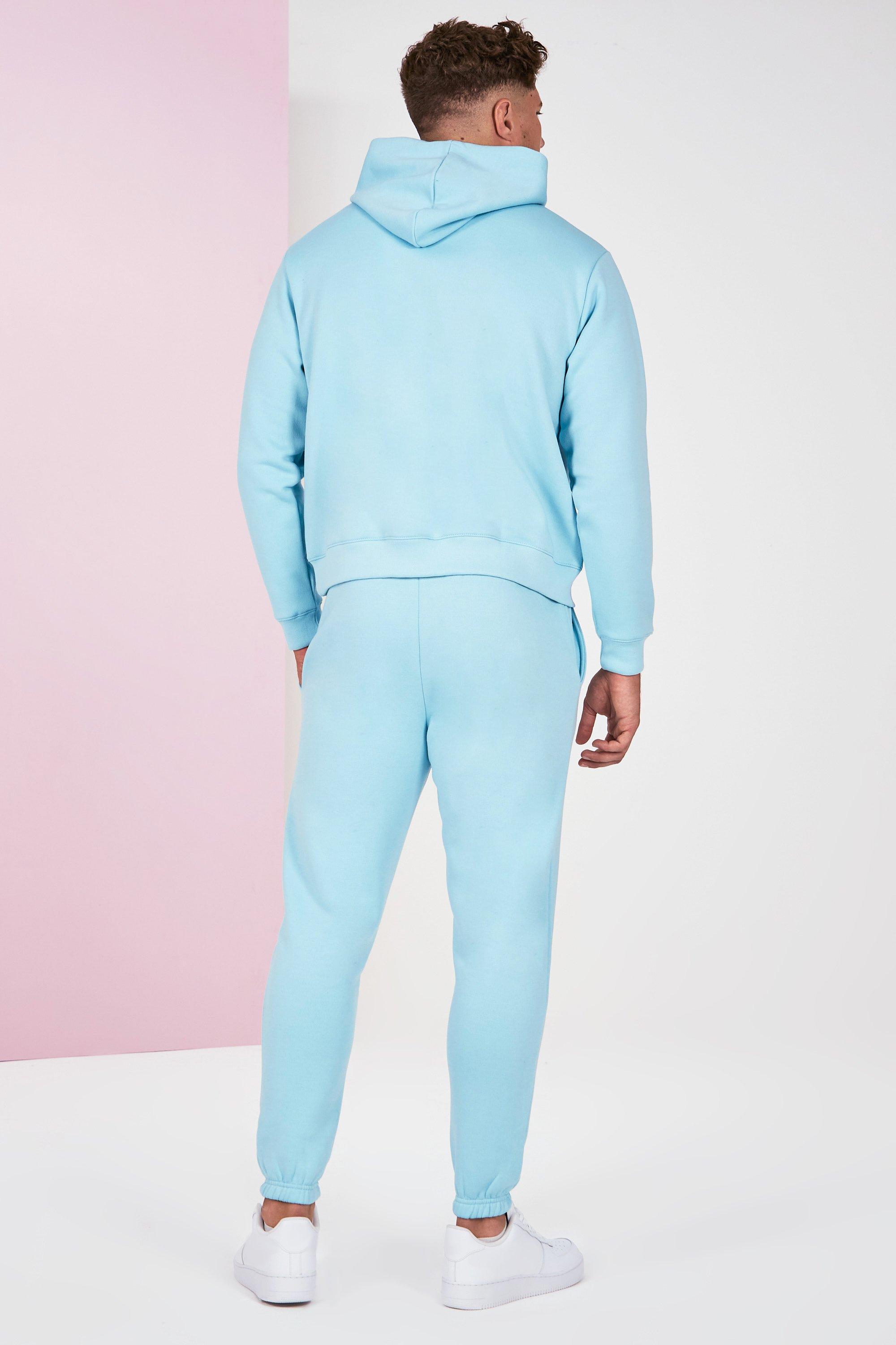 blue tracksuit plus size