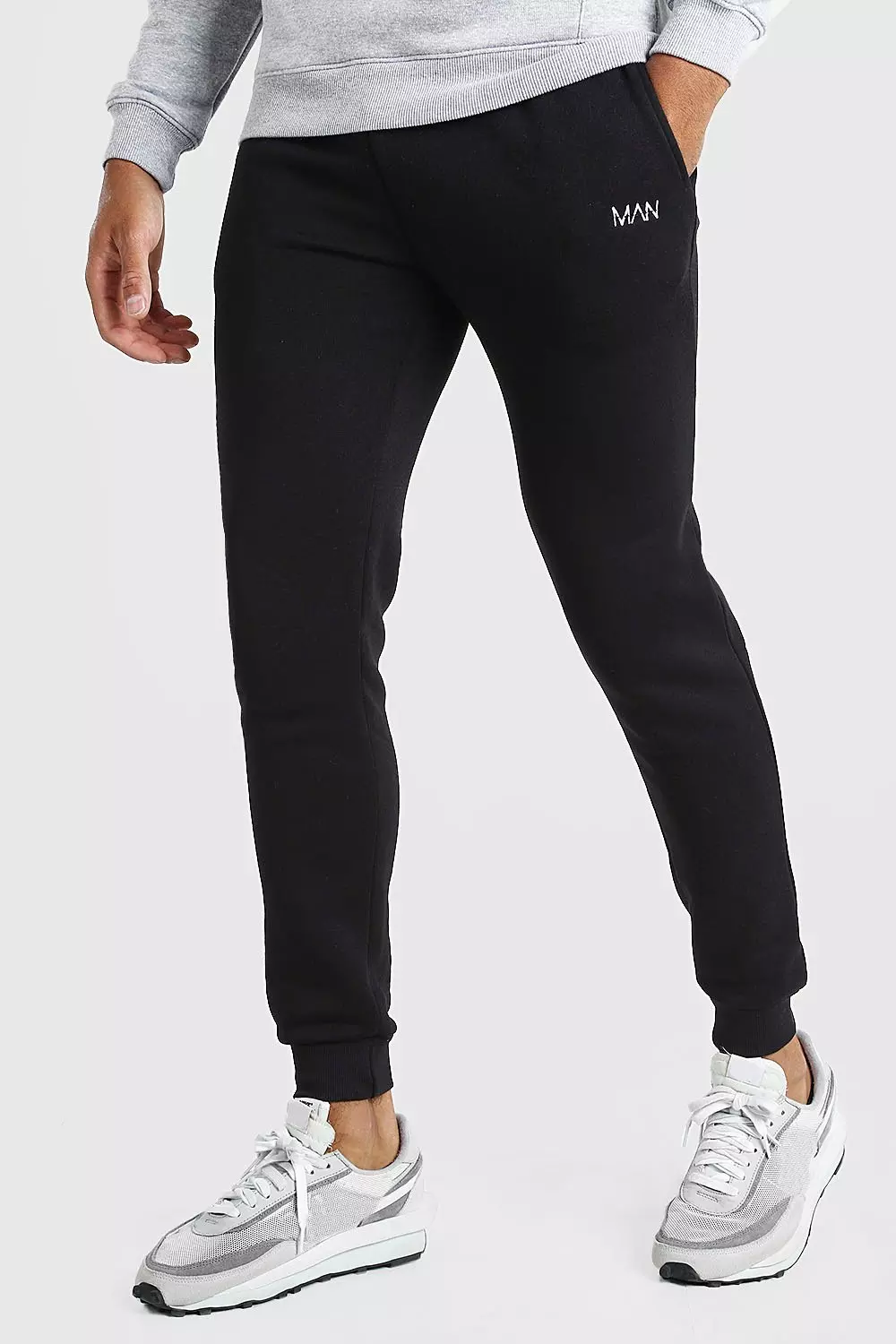 Original MAN Skinny Fit Joggers boohooMAN