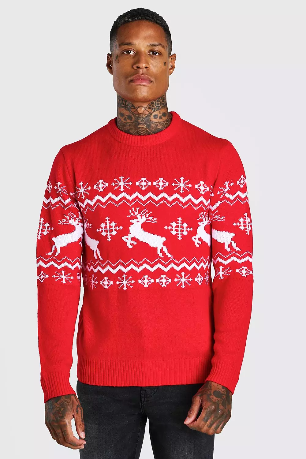 Fairisle shop jumper christmas