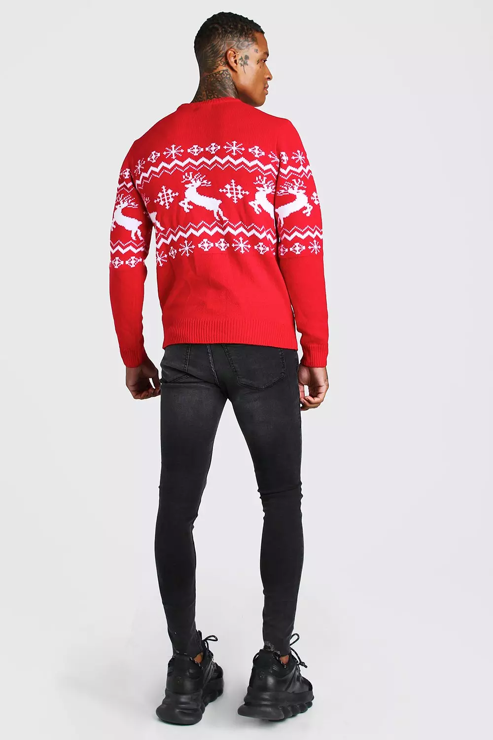 Muscle fit shop christmas jumper