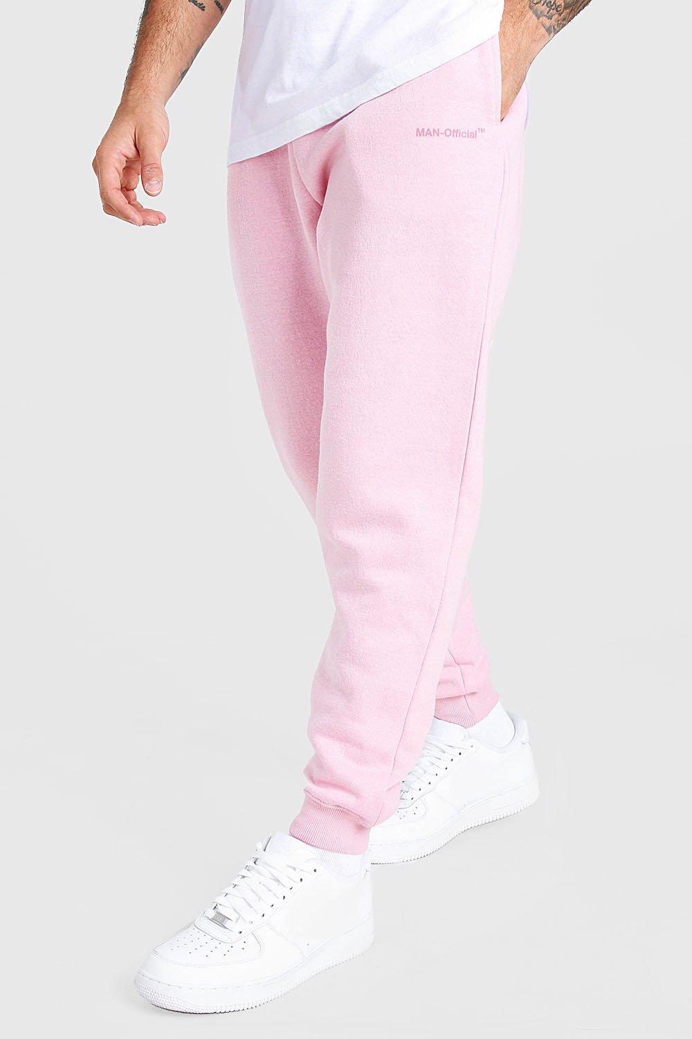 pale pink joggers